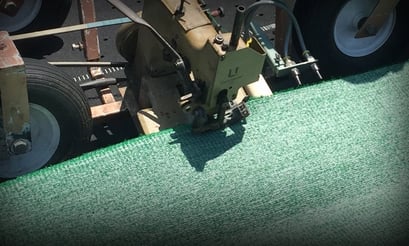 Artificial Turf Installation - Sewing