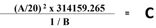 Yarn Diameter Equation-1